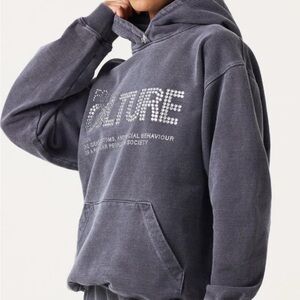 Gray Hooded Sweater